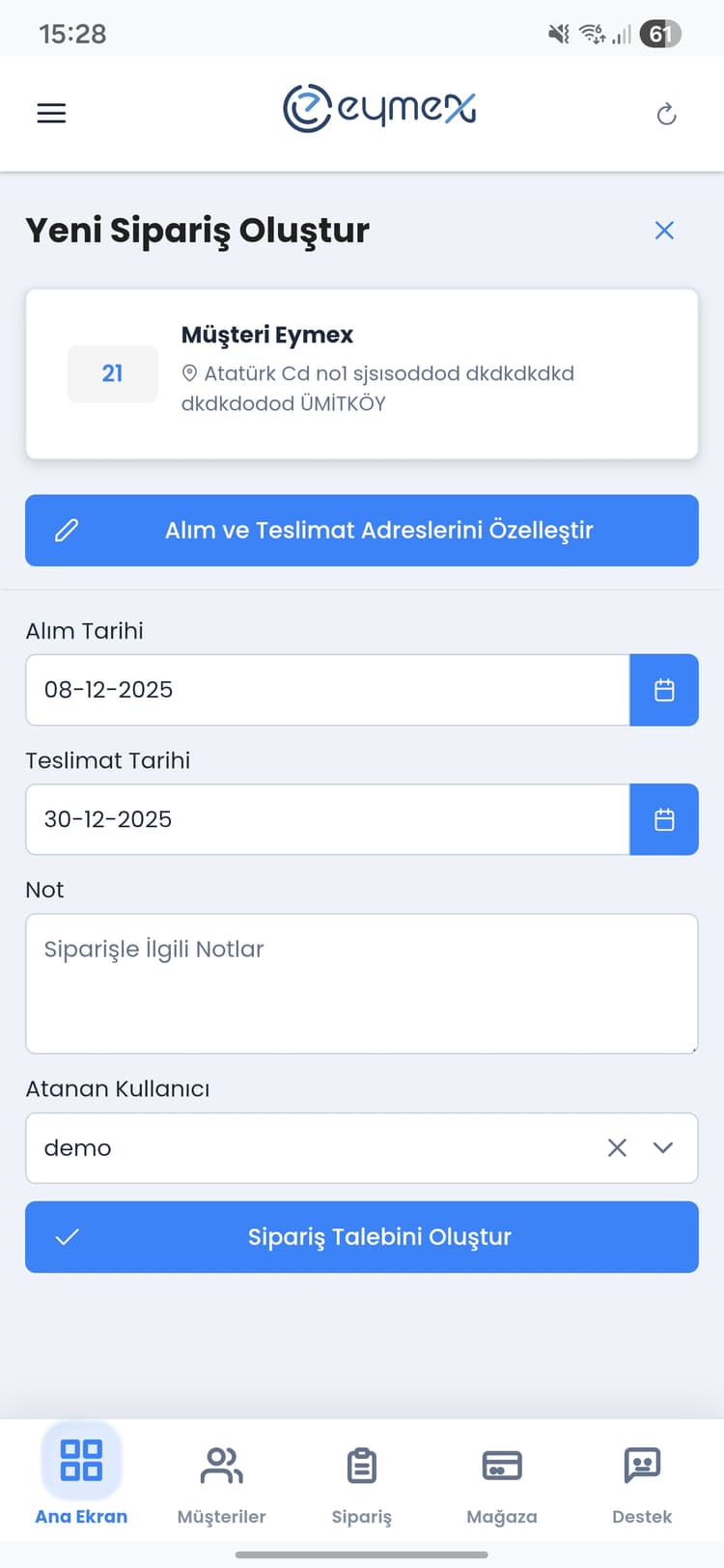 Kuru Temizleme Yazılımı ekran görüntüsü